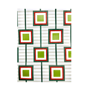 Mod Christmas Gift Wrap / Geometric Design
