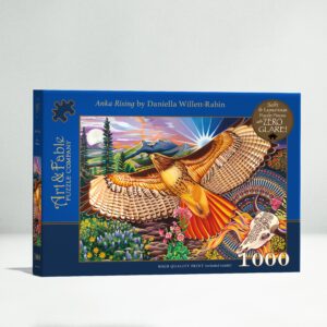 1000-piece puzzle titled Anka Rising