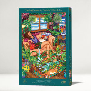 Garden Dreams 500-piece puzzle Box Picture