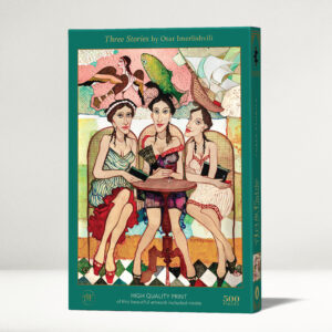Three stories 500-pc puzzle box picture